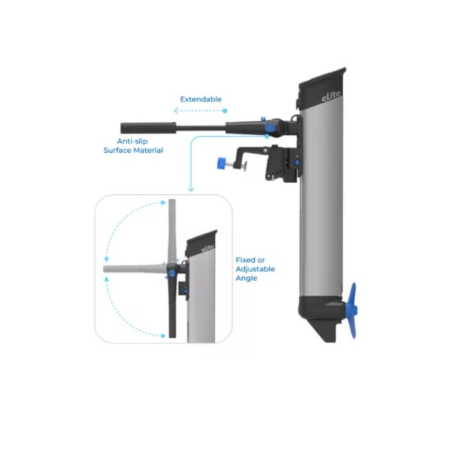 Ηλεκτρική Εξωλέμβια eLite 1.5 hp Μακρύ Πόδι 6.7kg + 1kg(βραχίονας)