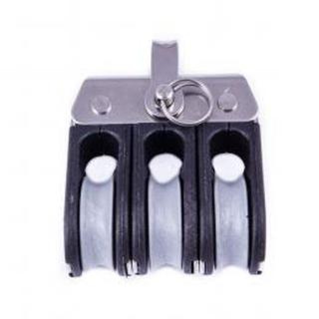 Ράουλο τριπλό 19mm με κλειδί