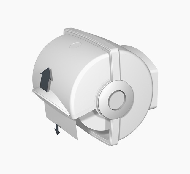 DOMETIC DRYROLL Αδιάβροχη Θήκη/Βάση για Χαρτί Υγείας