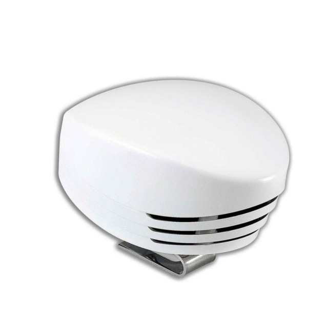 Μονή κόρνα SHARK 12V Λευκή πλαστική