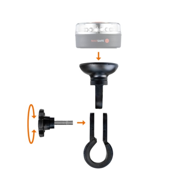 Βάση Στήριξης Για Ρέλια Με Σφιγκτήρα Navisafe-920