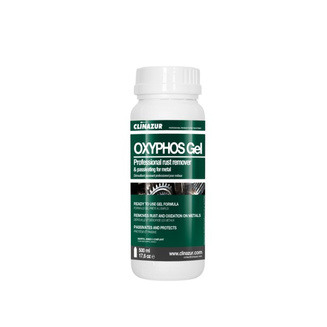 Clinazur Oxyphos 99 Oxyphos Rust Remover in Gel 500gr