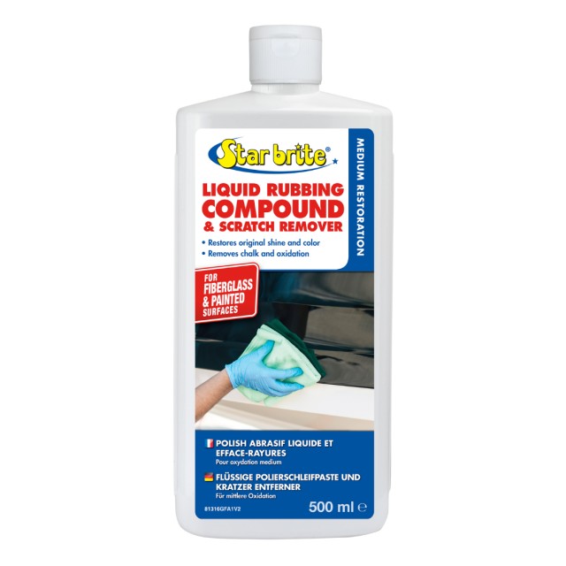 Star Brite Liquid Rubbing Compound For Medium Oxidation 500ml