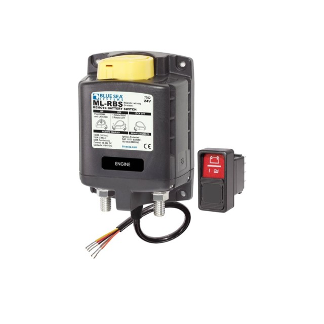 Ρελέ ML 500 A 24 V με Απομακρυσμένο Διακόπτη