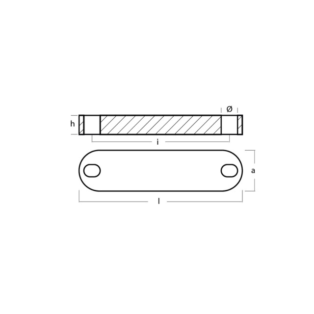 Ανόδιο Quick Μικρή Πλάκα FOR BTQR