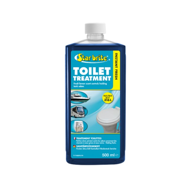 Instant Fresh Toilet Chemical 500ml  Lemon