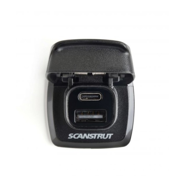 Ταχυφορτιστής Dual 1 USB-C & 1 USB Socket
