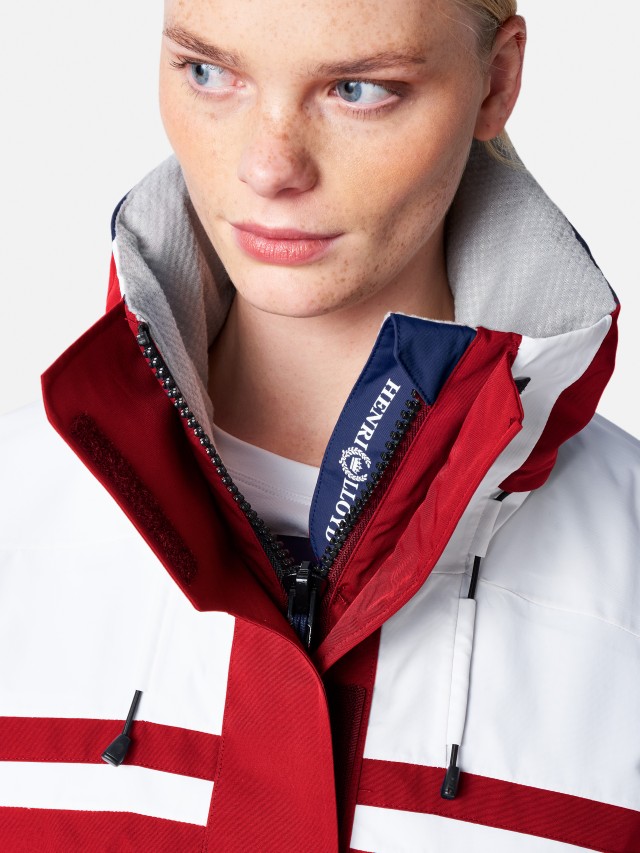 Womens Biscay Jacket Red