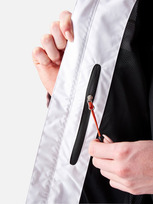 WOMENS BREEZE JACKET WHITE