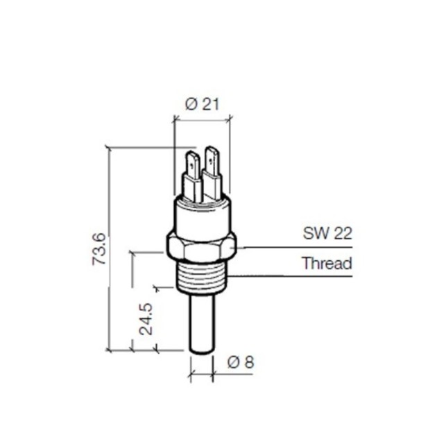 Θερμικό Σύστημα 100 (INSUL) 100W M18x1.5