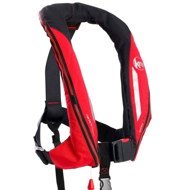 KRU Sport 170N - Automatic + Harness, Red/Carbon