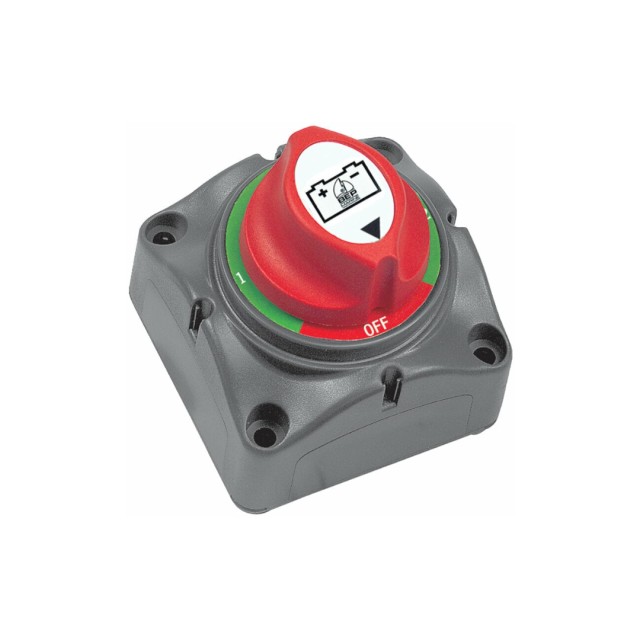 Διακόπτης Επιλογής Μπαταρίας 1-2-Both-Off 48V – 200 A Συνεχής