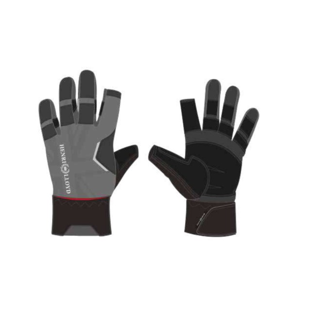 Γάντια Unisex Deck Grip με Μακρία Δάχτυλα - Titanium