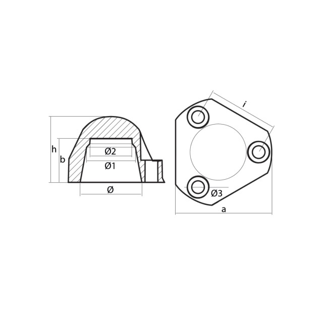 Ανόδιο Έλικα Προπέλας Autoprop H6