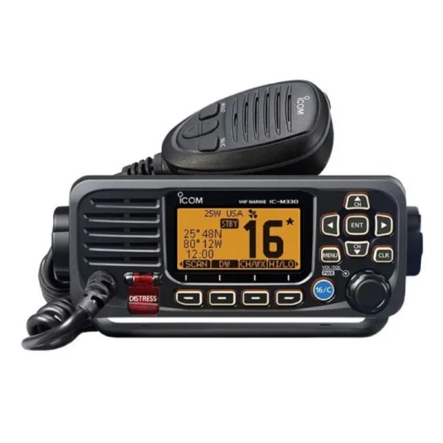 Πομποδέκτης Icom IC-M330GE Marine VHF Μαύρος