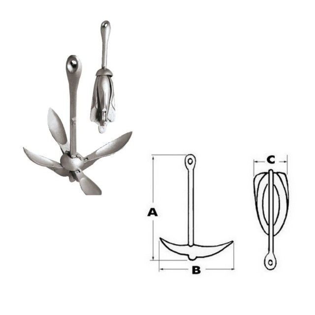 Αγκυρα Ομπρέλα 1,5kg