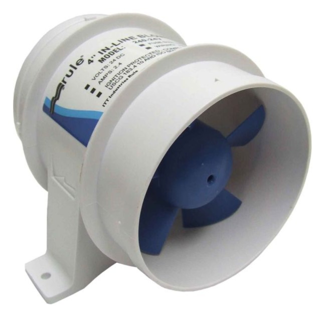 In-Line Blower (100mm) 4 24V [RUL240-24V]