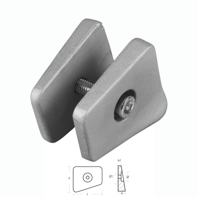 Aνόδιο Lower Unit Johnson/Envirude 20-35hp