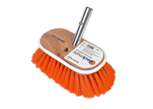 Βούρτσα deckmate medium πορτοκαλί 24cm/ 9.5inch