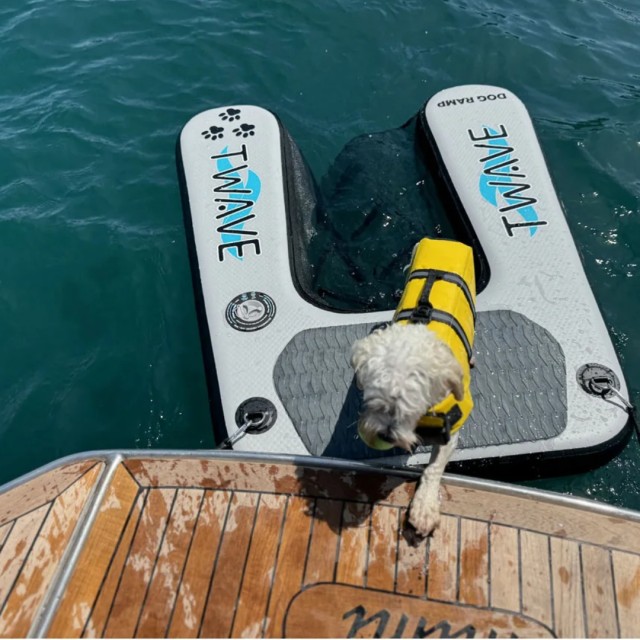 Φουσκωτή Ράμπα για Σκύλους Trem T-Wave