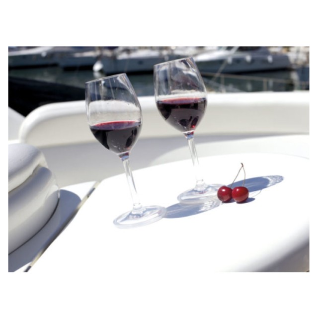 Marine Business Ποτήρι Κρασιού, Διάφανο (Σετ 6 Tεμαχίων) Party