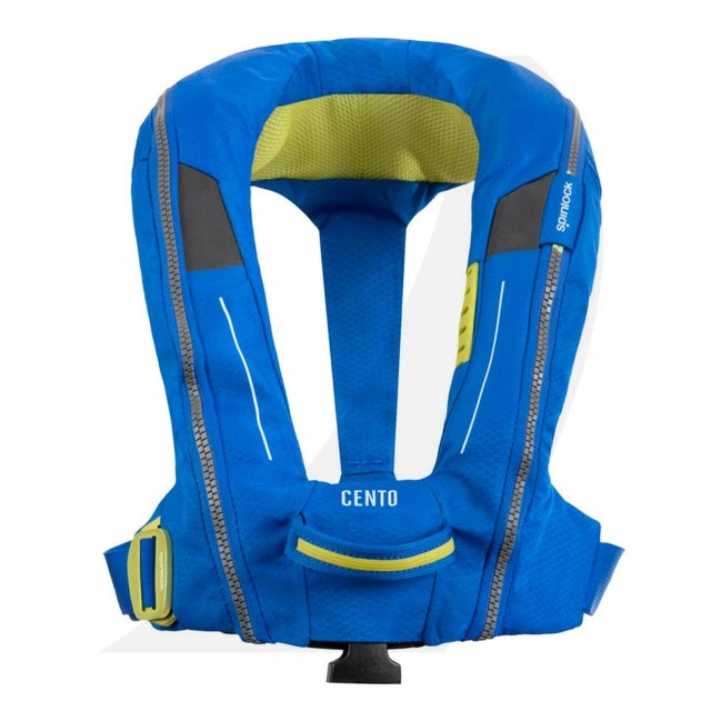 Spinlock Deckvest Cento Junior 100N AUTO Lifejacket Harness Pacific Blue