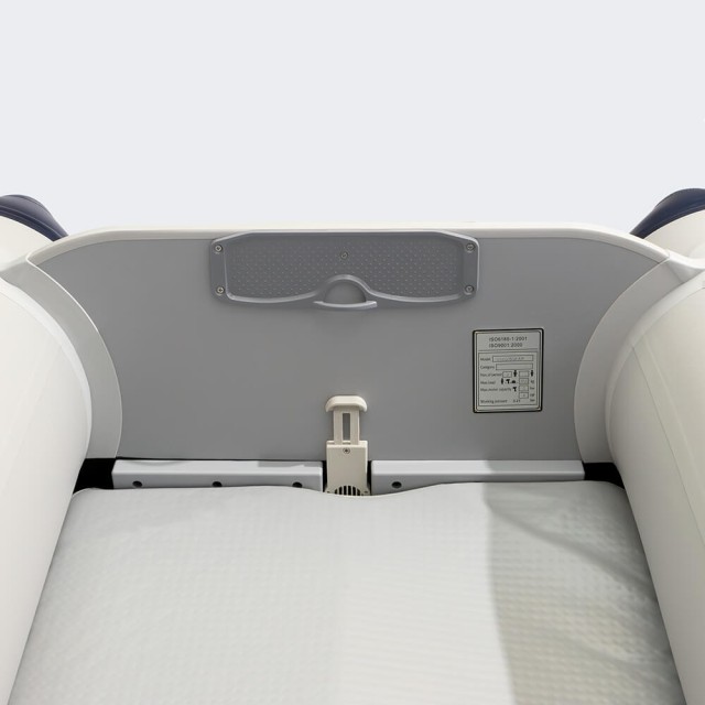 Φουσκωτό σκάφος Nautend PVC με φουσκωτή καρίνα και φουσκωτό πάτωμα light grey & navy blue