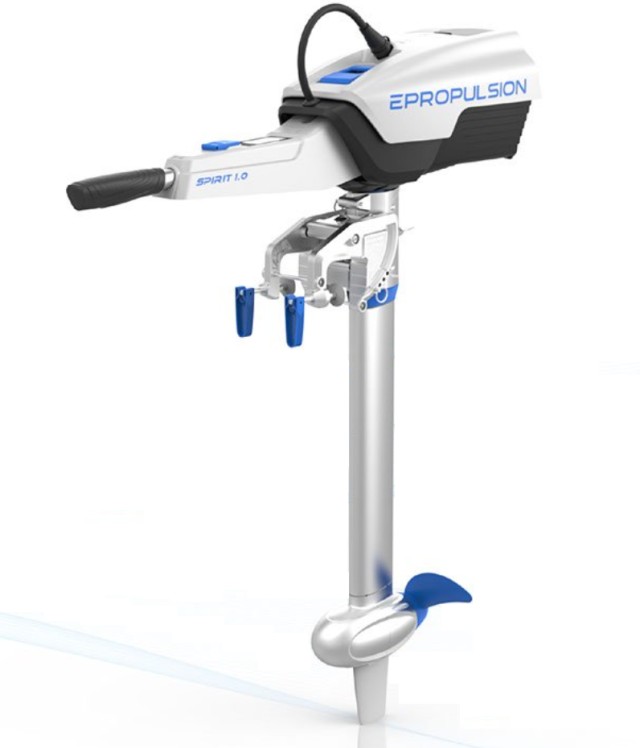Electric Outboard SPIRIT 1.0 Plus, Extra Shortshaft, 1KW-3hp