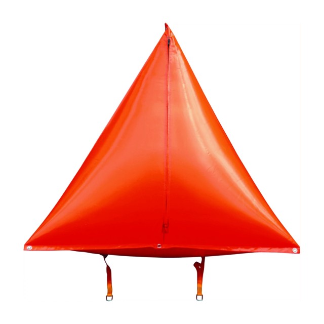 Σημαδούρα Αγώνων τύπου Πυραμίδας 1,65m , Πορτοκαλί