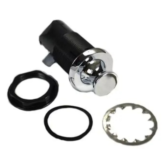 POINT στρογγυλό μάνδαλο επιχρωμιωμένο