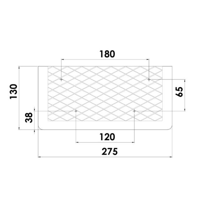 Θήκη με δίχτυ , Μαύρη