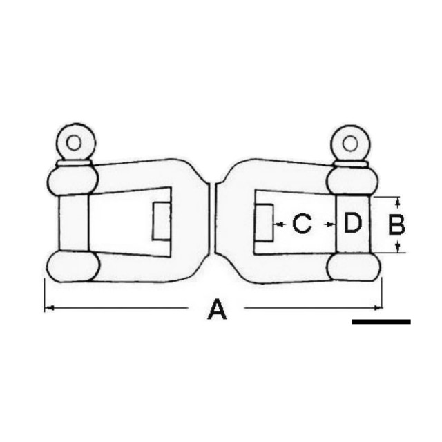 Στριφτάρι Φ8 Κλειδί-Κλειδί