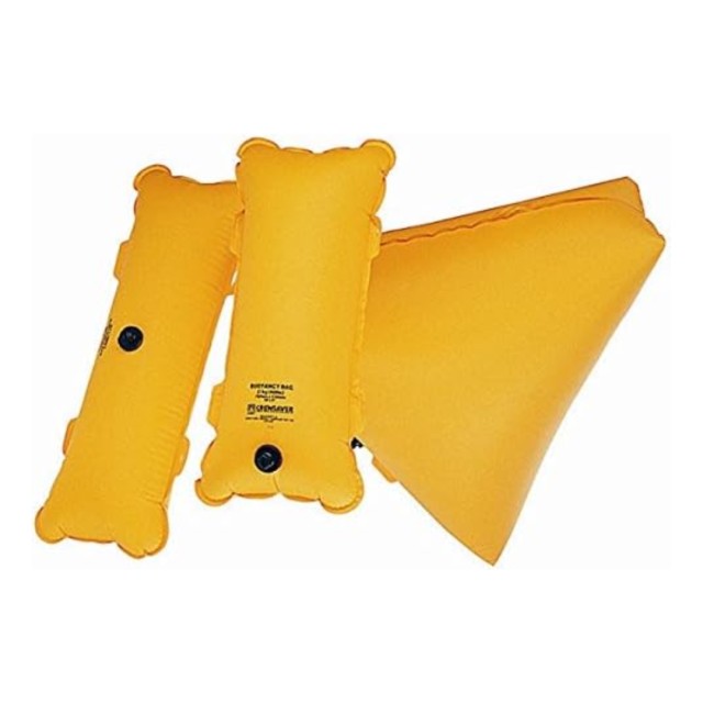Μαξιλαροειδής Τσάντα Πλευστότητας 18 Λίτρων 24 x 7 , Κίτρινη