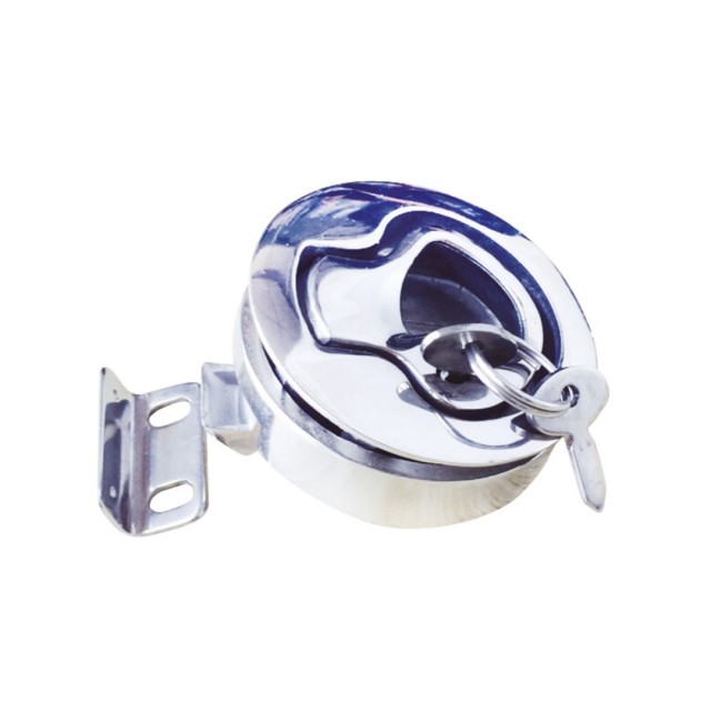 Μάνταλο χωνευτής έλξης με σύστημα εσωτερικού ανοίγματος χωρίς κλειδαριά εξωτερική διάμετρος 62mm