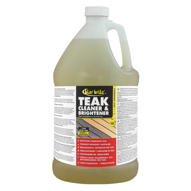 Star Brite Καθαριστικό & Γυαλιστικό για Teak Δύο σε Ένα (3.78Lt)