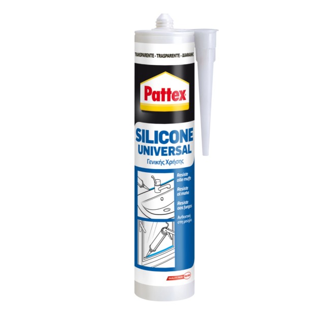 Σιλικόνη Γενικής χρήσης Διάφανη 280ml