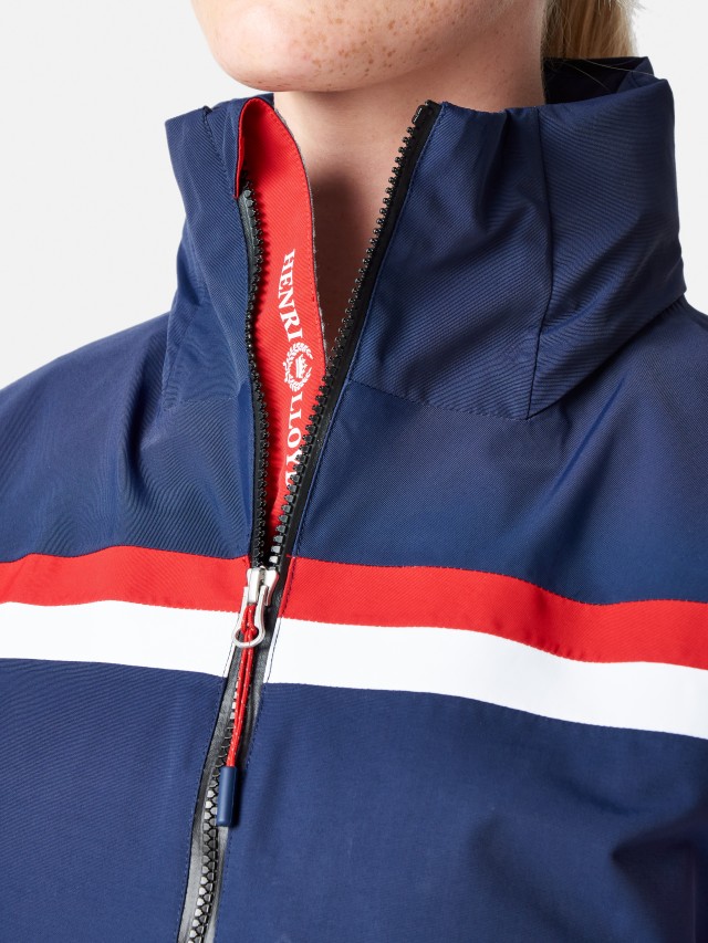 Νιτσεράδα με κουκούλα Γυναικεία SAIL JACKET Navy Blue