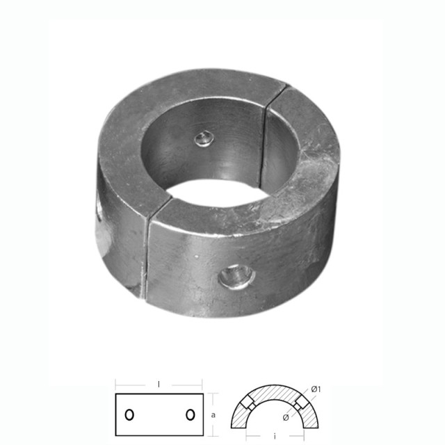 Ανόδιο Κολαρο GORI για Τρίφτερη Προπέλα, 28-30