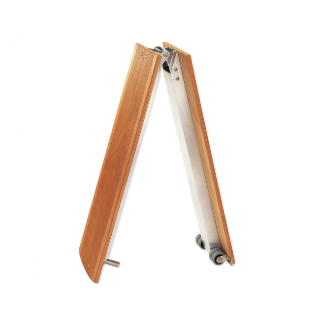 Πτυσσόμενη πασαρέλα με αντιολισθητικό ξύλο