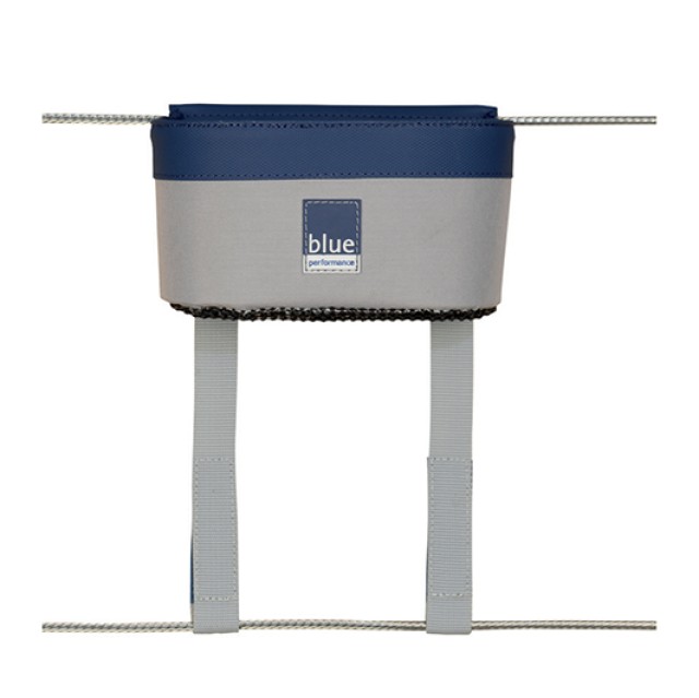 Blue Performance Can Holder With Hooks