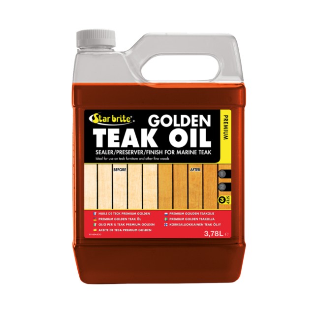 Λάδι Teak Premium Golden 3.78Lt