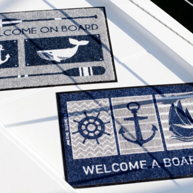 Πατάκι Εισόδου Αντιολισθητικό Boat 75x50cm Welcome on Board