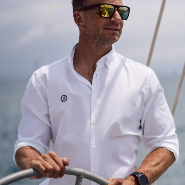 Ανδρικό Πουκάμισο Henri Oxford 2.0 – Λευκό