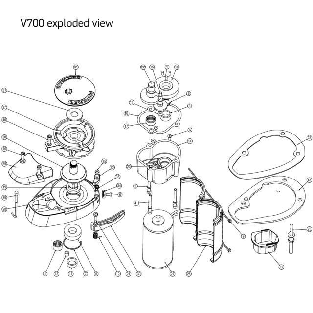2 - V700 CONTROL ARM KIT