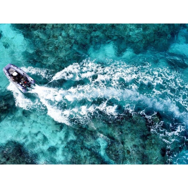 Φουσκωτό Σκάφος Highfield Classic PVC με διπλό Αλουμινένιο Δάπεδο και EVA teak