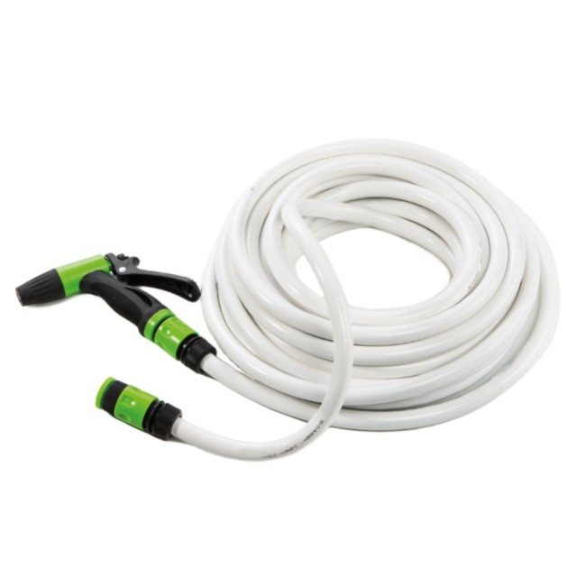 Σετ εύκαμπτου σωλήνα για σκάφος 25m & Πιστόλι νερού με αντάπτορες