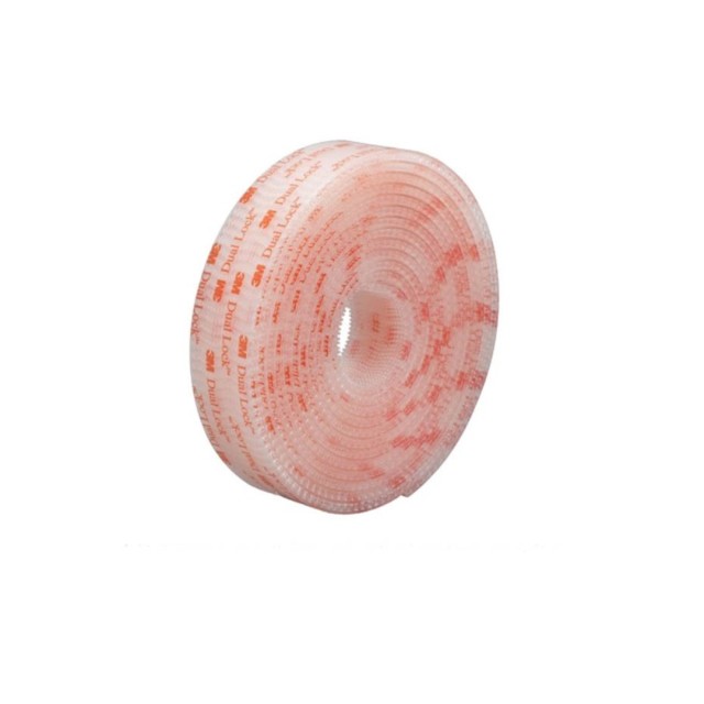 Dual-Lock Ταινία Στερέωσης Διάφανη 25 mm x (ανά μέτρο)