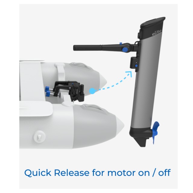 eLite Electric Outboard Motor 1.5 hp, 6.5 kg