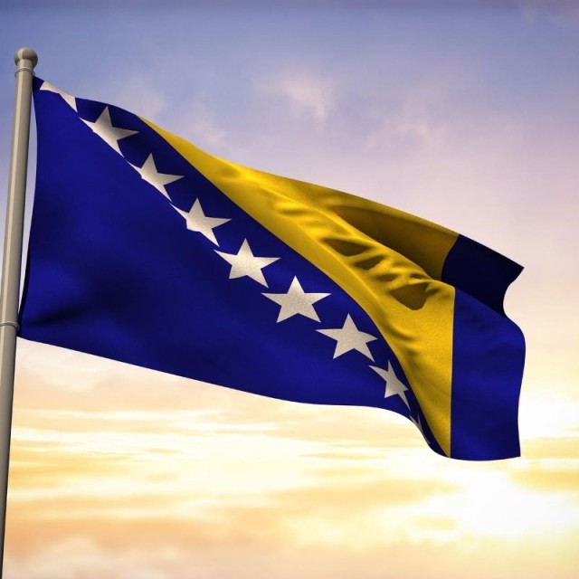 Σημαία Βοσνιας 0,5m