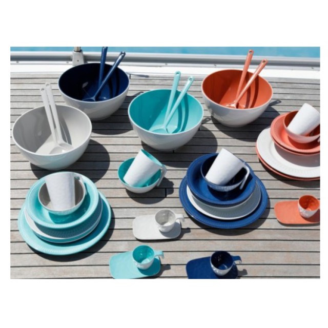 Σετ Καφέ Μελαμίνης Φ6cm Summer Acqua Marine Business (Σετ 6 Τεμάχια)